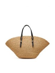 MICHAEL Michael Kors Torebka 30S5G9FT1W Beżowy. Brązowe torebki do ręki damskie MICHAEL Michael Kors, bez wzorów, z tworzywa sztucznego, bez dodatków. Za 729.99 zł.