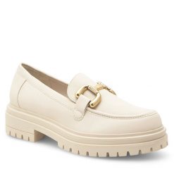 Loafersy DeeZee. Brązowe mokasyny damskie DeeZee. Za 69.99 zł.
