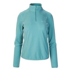 Damski/Panie Damis II Fleece. Niebieskie bluzy sportowe damskie Hi-tec, bez wzorów, bez kaptura, trekkingowe. Za 80.99 zł.
