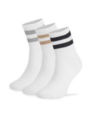 Sprandi Skarpety krótkie 0UB-001-AW24 (3-PACK) Beżowy. Brązowe skarpety damskie Sprandi, bez wzorów, z bawełny. Za 24.99 zł.