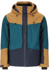 Kurtka narciarska męska Whistler Kingland W-PRO 10000. Brązowe kurtki snowboardowe męskie Whistler, m, bez wzorów, z materiału, długie, bez kaptura, narciarskie. Za 404.99 zł.
