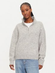 Calvin Klein Jeans Sweter J20J224238 Szary Regular Fit. Szare swetry damskie Calvin Klein Jeans, xl, bez wzorów, z jeansu, bez kołnierzyka, bez ramiączek, bez kaptura. Za 369.99 zł.