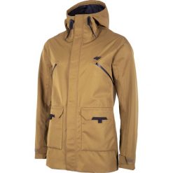 Parka miejska męska KUM206 - złoty. Parki męskie marki 4f. Za 349.99 zł.