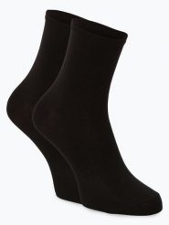 Marie Lund Skarpety pakowane po 2 szt. Kobiety Bawełna czarny, 39-42. Czarne skarpety damskie Marie Lund, bez wzorów, z bawełny. Za 29.95 zł.