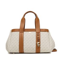 Torebka MICHAEL Michael Kors. Brązowe torebki do ręki damskie MICHAEL Michael Kors, bez wzorów, klasyczne, bez dodatków. Za 949.99 zł.