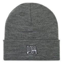 Czapka Unfair Athletics. Szare czapki i kapelusze męskie Unfair Athletics, na zimę, bez wzorów. Za 139.99 zł.