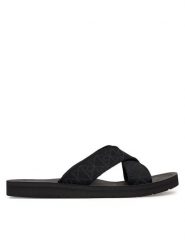 Calvin Klein Klapki Ess Diecut Xcross Wb Aop HM0HM02093 Czarny. Czarne klapki męskie Calvin Klein, z materiału. Za 289.99 zł.