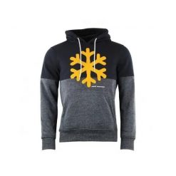 Bluza z kapturem Peak Mountain Carlo. Czarne bluzy męskie Peak Mountain, na zimę, xl, bez wzorów, z poliesteru, z kapturem. Za 214.00 zł.