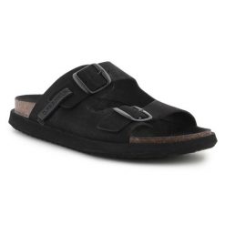 Klapki D.Franklin Vibe Sandals Buckle DFSH407001-BLAC czarne. Czarne klapki męskie . Za 408.30 zł.