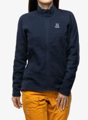 Bluza rozpinana damska Haglofs Buteo Mid Jacket. Niebieskie bluzy damskie Haglöfs, l, bez wzorów, z materiału, bez kaptura. Za 214.49 zł.