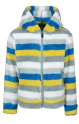 Trespass Wonderful - Polarowa kurtka unisex At200 Teal Mist. Żółte kurtki i płaszcze dla dziewczynek 2117 OF SWEDEN, bez wzorów, z polaru, bez kaptura. Za 130.65 zł.