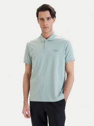BOSS Polo PS Spirit70 50559801 Zielony Regular Fit. Zielone koszulki polo męskie Boss, m, bez wzorów, z bawełny, bez ramiączek. Za 609.99 zł.