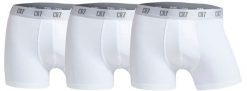 Bokserki sportowe męskie CR7 Cristiano Ronaldo (3-pack). Białe bokserki męskie CR7 Cristiano Ronaldo, m, bez wzorów, z bawełny. Za 172.20 zł.
