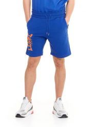 Leone 1947 Apparel Męskie szorty. Niebieskie krótkie spodenki sportowe męskie LEONE 1947 APPAREL, m, bez wzorów, z bawełny, na fitness i siłownię. Za 105.21 zł.