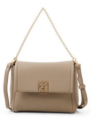 Calvin Klein torba na ramię Kobiety Sztuczna skóra brązowy, ONE SIZE. Brązowe torby na ramię damskie Calvin Klein, bez wzorów, ze skóry, eleganckie, bez dodatków. Za 489.95 zł.