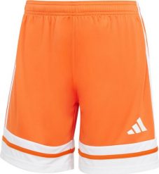 Adidas adidas Squadra 25 pomarańczowe JC8660 2XL. Brązowe szorty sportowe damskie Adidas, xl, bez wzorów, sportowe. Za 70.99 zł.