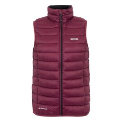 Damska Kamizelka Marizion. Czerwone bluzy sportowe damskie Regatta, bez wzorów, bez kaptura, trekkingowe. Za 173.99 zł.