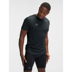 Jersey Newline Beat. Czarne koszulki sportowe męskie Newline, bez wzorów, z jersey, bez kołnierzyka, bez ramiączek, do piłki nożnej. Za 160.50 zł.