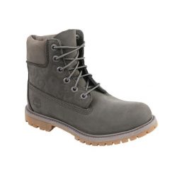 Buty zimowe damskie, 6 In Premium Boot W. Szare obuwie sportowe damskie Timberland, bez wzorów, z materiału. Za 549.99 zł.