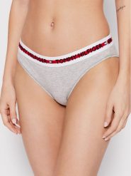 Tommy Hilfiger Figi klasyczne UW0UW02455 Szary. Szare figi damskie Tommy Hilfiger, l, bez wzorów, z bawełny. Za 79.99 zł.