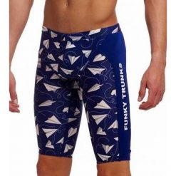 Spodenki FUNKY TRUNKS Paper Plain - jammery chłopięce 152-164cm/12/UK28. Niebieskie szorty dla chłopców FUNKY TRUNKS, bez wzorów, sportowe. Za 199.00 zł.
