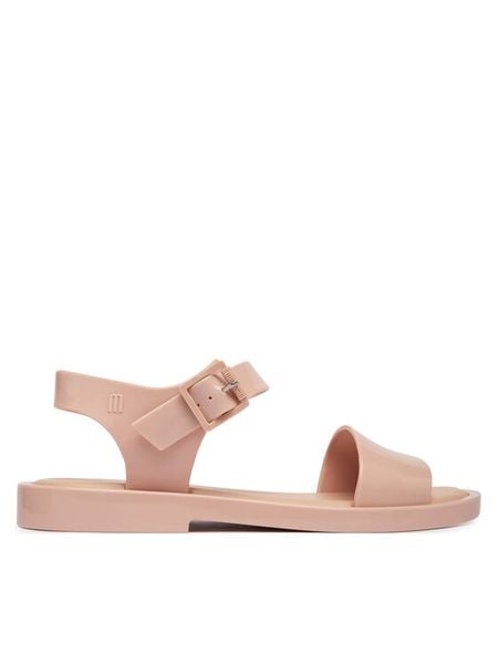 Melissa Sandały Mar Sandal II Ad 33815 Różowy. Czerwone sandały damskie Melissa, bez wzorów, z tworzywa sztucznego, bez obcasa, na płaskiej podeszwie, bez zapięcia. Za 248.99 zł.