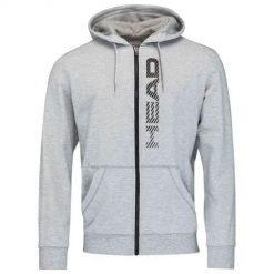 Bluza z kapturem męska Club Fynn. Szare bluzy męskie Head, m, bez wzorów, z bawełny, z kapturem. Za 363.65 zł.