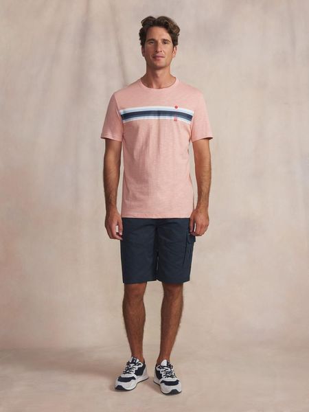 T-shirt TBS Rorry. Czerwone t-shirty damskie TBS, xl, bez wzorów, z bawełny, eleganckie, bez kołnierzyka. Za 147.00 zł.