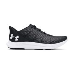 Buty biegowe damskie Under Armour W Charged Speed Swift. Czarne obuwie sportowe damskie Under Armour, bez wzorów, do biegania. Za 149.99 zł.