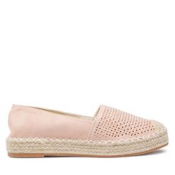 Espadryle Jenny Fairy. Czerwone espadryle damskie Jenny Fairy, bez wzorów, bez obcasa, bez zapięcia. Za 99.99 zł.