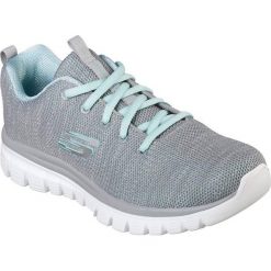 Skechers Skechers damskie buty sportowe Graceful Twisted Fortune 12614 GYMN Gray/Mint 36. Szare obuwie sportowe damskie Skechers, bez wzorów. Za 209.99 zł.