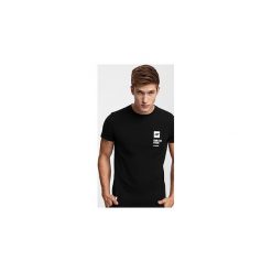T-shirt męski TSM207 - głęboka czerń. T-shirty męskie marki Giacomo Conti. Za 49.99 zł.