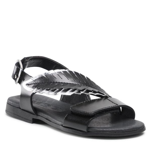 Sandały Primigi. Czarne sandały dziewczęce Primigi, bez zapięcia. Za 119.99 zł.