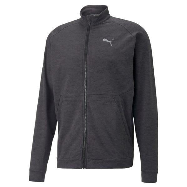 Bluza Sportowa Męska Puma Train Cloudspun Fz. Czarne bluzy męskie Puma, m, bez wzorów, z dzianiny, bez kaptura, do biegania. Za 211.42 zł.