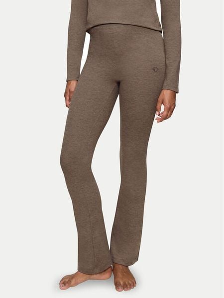 Triumph Spodnie piżamowe Smart Thermal 10221491 Brązowy Slim Fit. Brązowe piżamy damskie Triumph, m, bez wzorów, z syntetyku, bez ramiączek. Za 199.99 zł.