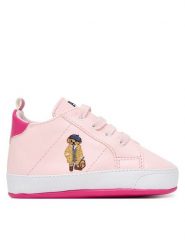 Polo Ralph Lauren Niechodki RL03477680 Różowy. Czerwone buty sportowe dziewczęce Polo Ralph Lauren, bez wzorów, ze skóry, bez zapięcia. Za 279.99 zł.