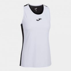 Koszulka dziewczęca Joma TORNEO TANK TOP. Białe t-shirty i topy dla dziewczynek Joma, bez wzorów, bez ramiączek. Za 80.00 zł.