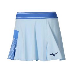 Spódnica tenisowa Mizuno Stargazer Flying. Niebieskie spódnice damskie Mizuno, s, bez wzorów, z materiału, sportowe, dopasowane. Za 242.75 zł.