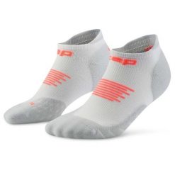 Damskie skarpety kompresyjne do biegania stopki sportowe Core Run. Szare skarpety damskie CEP, bez wzorów, z elastanu. Za 74.00 zł.