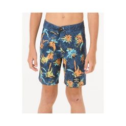 Spodenki surfingowe dla dzieci Rip Curl Mirage Raw Energy - Boy Granatowy. Niebieskie kąpielówki dla chłopców Rip Curl, bez wzorów. Za 139.00 zł.