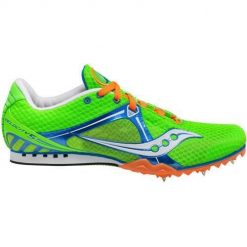 Buty do biegania męskie Saucony Velocity 5. Zielone buty sportowe męskie Saucony, z materiału, bez zapięcia, do biegania. Za 377.00 zł.