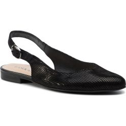 Sandały LASOCKI - SOFIA-04N Black. Czarne klapki damskie Lasocki, bez wzorów, z materiału, bez obcasa, na obcasie. Za 179.99 zł.
