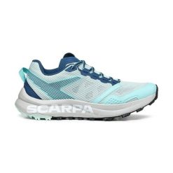 Buty do biegania damskie SCARPA Spin Planet. Białe obuwie sportowe damskie Scarpa, bez wzorów, do biegania. W wyprzedaży za 621.35 zł.