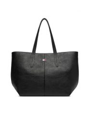 Tommy Jeans Torebka Tjw Slouchy City Tote AW0AW18789 Czarny. Czarne torebki do ręki damskie Tommy Jeans, bez wzorów, z jeansu, bez dodatków. Za 529.99 zł.