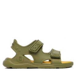 Sandały Biomecanics. Brązowe sandały chłopięce Biomecanics, bez zapięcia. Za 129.99 zł.