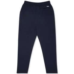 Spodnie dresowe Fila Jovencan. Niebieskie spodnie sportowe męskie Fila, l, bez wzorów, z dresówki, na fitness i siłownię. Za 302.40 zł.