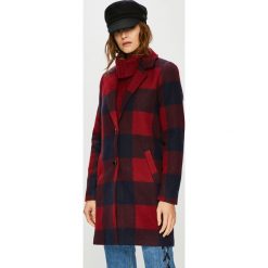 Only - Płaszcz Manoka. Brązowe płaszcze damskie Only, z materiału, klasyczne. Za 259.90 zł.