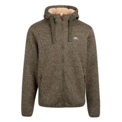 Bluza Polarowa Męska Tableypipe. Zielone bluzy męskie Trespass, na zimę, l, bez wzorów, z dzianiny, z kapturem. Za 231.99 zł.