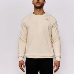 Bluza Kappa Caimali Swt. Białe bluzy sportowe męskie Kappa, m, bez wzorów, bez kaptura. Za 170.20 zł.