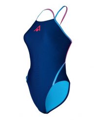Strój do pływania Aqua Sphere regulowany. Czerwone kostiumy jednoczęściowe damskie Aqua Sphere, l, bez wzorów, z materiału, eleganckie, do pływania. Za 167.30 zł.